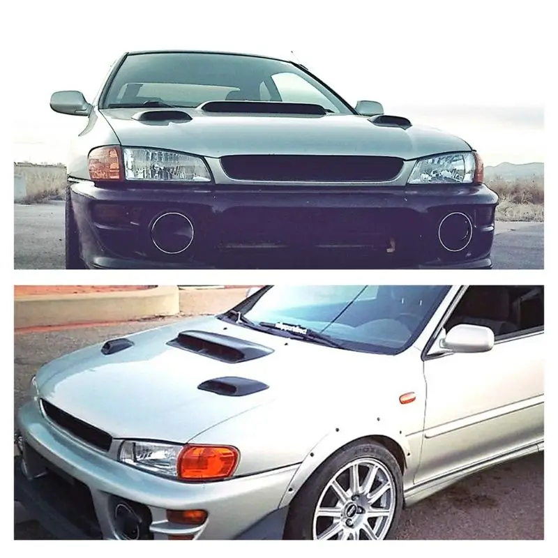 Вытяжка вентиляционная Индукционная Совок FRP для 99-01 Subaru Impreza GC8 STi WRX 2.5RS