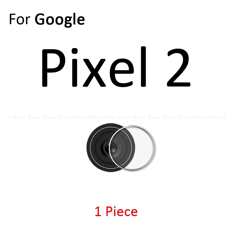 Защитная пленка для задней камеры из закаленного стекла для Google Pixel 4 3a 3 2 XL 4XL 3aXL 3XL 2XL - Цвет: For Pixel 2