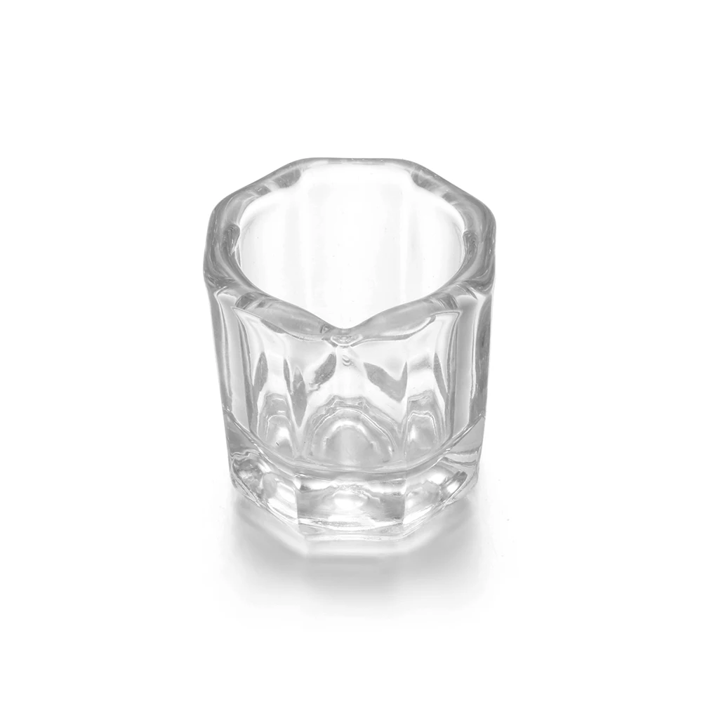 Style 1 1pc Multi-styles Acrylic Powder Liquid Crystal Glass Dappen Dish Lid Bowl Cup Holder Manicure Equipment Nail Tools For Nail Art - Цвет: Style 1