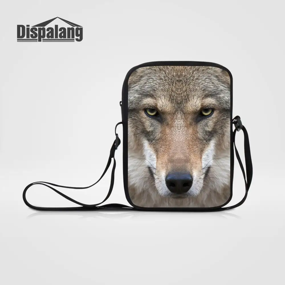 Bag20 Брендовые сумки, сумки для мальчиков-подростков, крутые животные, единорог, лошадь, лиса, волк, Мужская мини сумка-мессенджер, мужские сумки через плечо, школьные сумки - Цвет: Bag20