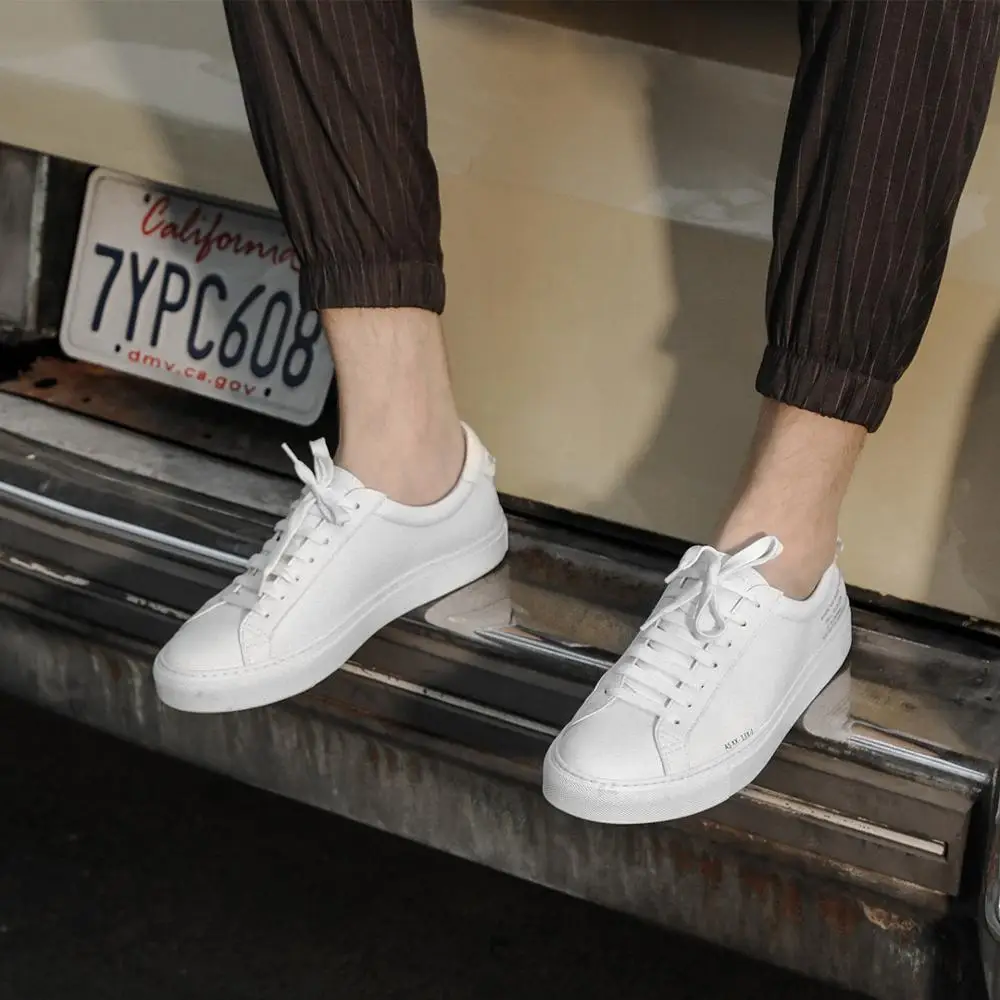 Xiaomi VLLICON high quality men Fashion Comfortable casual white shoes Soft and breathable Flats la