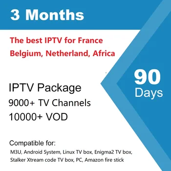 

Smarters pro IPTV subscription compatible Android TV box Smart TV Firestick smart cellphone for France,Belgium,Netherland,Africa