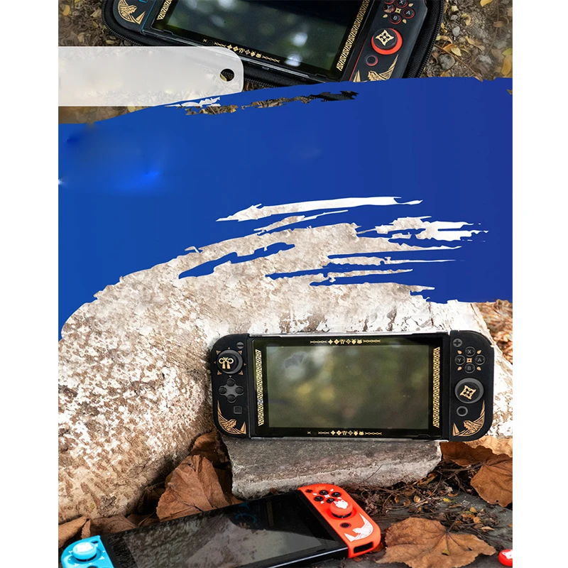 Película Protetora para Nintendo Switch Película de Vidro Temperado para Proteção de Tela Acessórios para Ascensão Monstro Caçador - Image 3