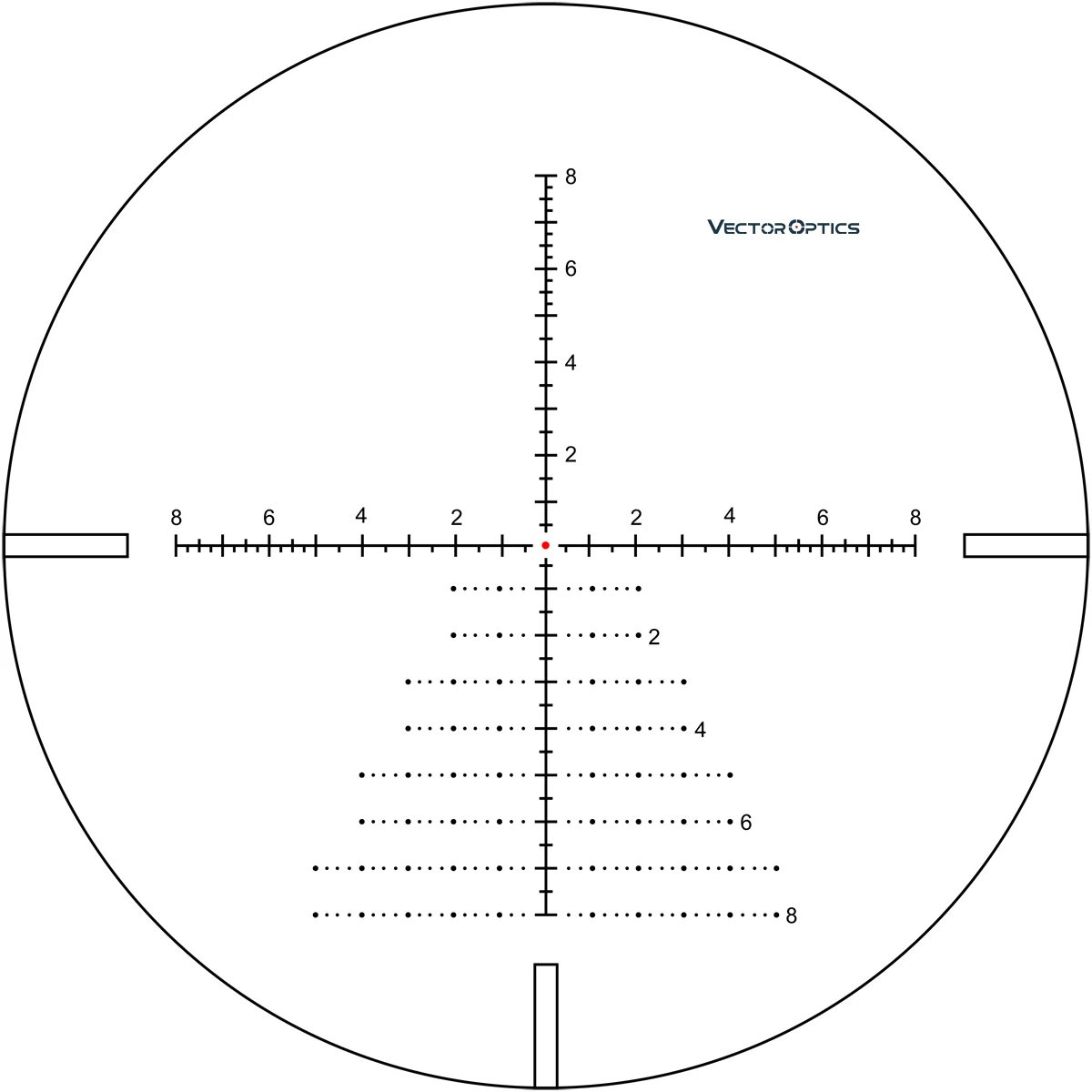 Retícula Vector Optics Continental 5-30x56 Tactical