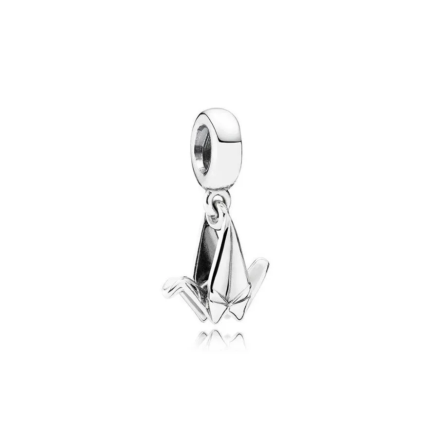 S925 Серебряный Блестящий Браслет с подвеской в стиле Peace Lucky and More Сделай Сам высококачественный женский модный роскошный ювелирный браслет для девушек - Окраска металла: 9