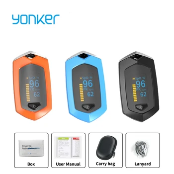 

Yonker Medical Family Sports Finger Pulse Oximeter Blood Oxygen Saturation SPO2 Rechargeable Pediatric Pulse Oximeter outdoor