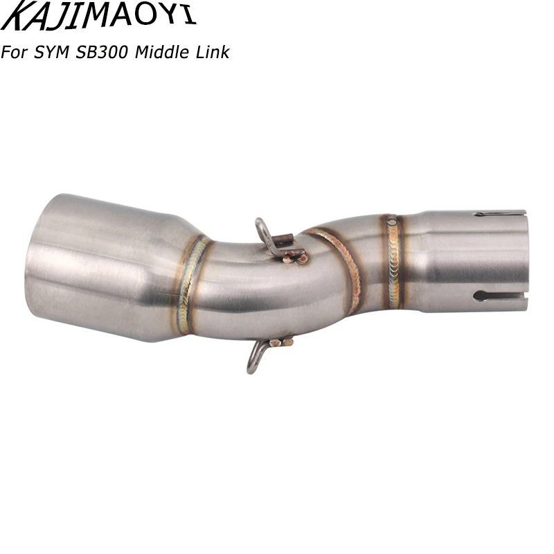 Для SYM SB300 SB 300CR Escape аксессуары слипоны мотоцикл глушитель средняя звено трубы