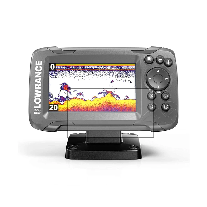 2 шт. прозрачная деталь для эхолота LOWRANCE HOOK2 4X GPS 4-дюймовая защитная пленка
