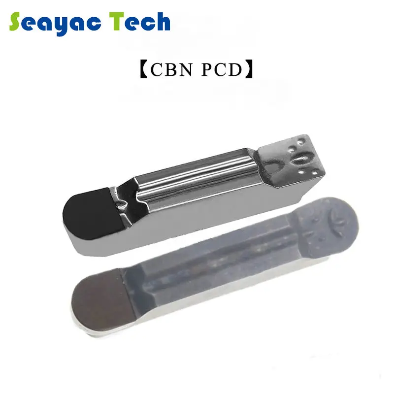 PCD алмазные нарезанные наконечники для прокручивания пластины резки из чистого