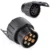 1Pc 12V DC 13 Pin To 7 Pin Plug Adapter Car Trailer Truck Caravan Towbar Socket Converter