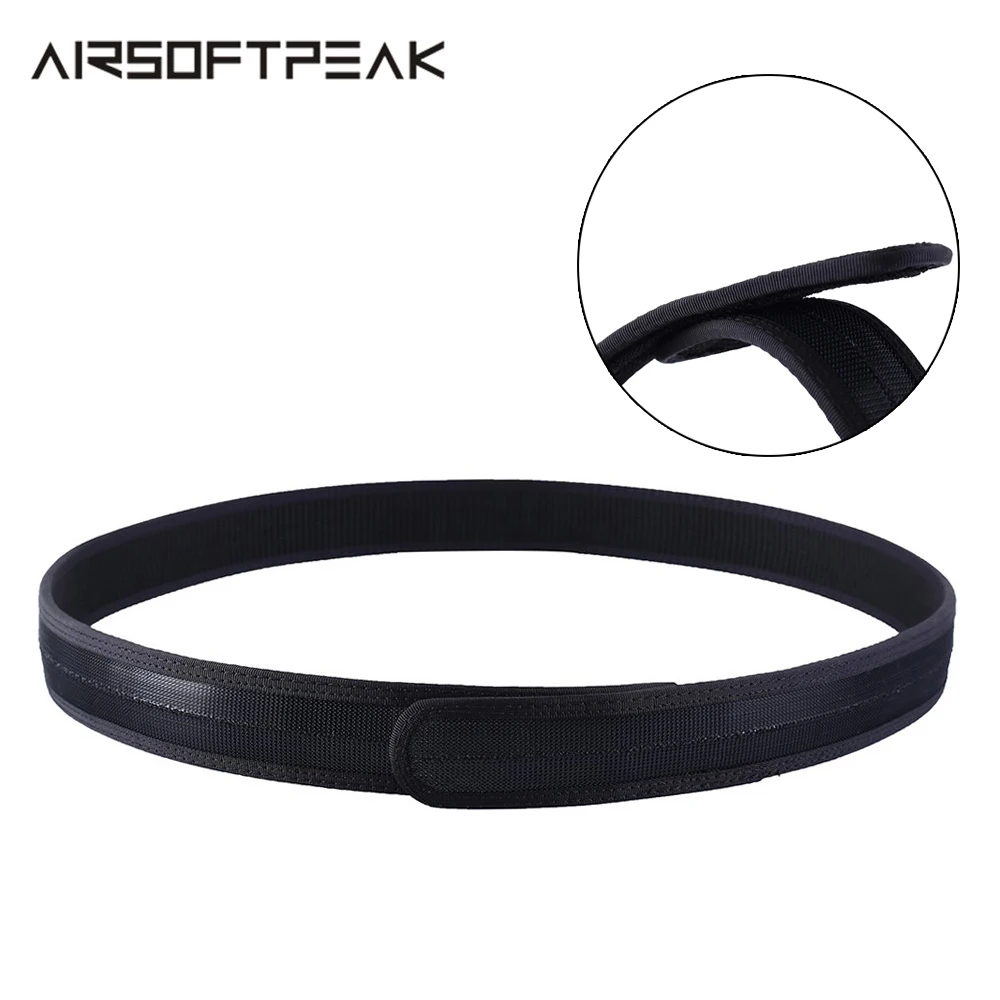 

120/130cm Tactical Inner Belt Nylon Web Outdoor Inner Duty Belt Adjustable Hook&Loop Airsoft Waist Belt Hunting Accessories Man