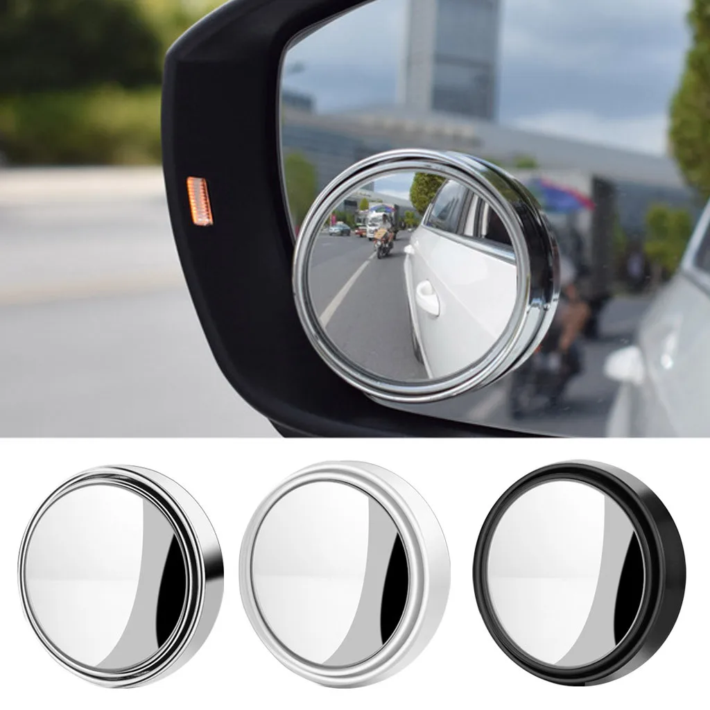 2 шт. зеркало RearX Blind Spots 360 градусов Регулируемый широкий угол заднего вида #