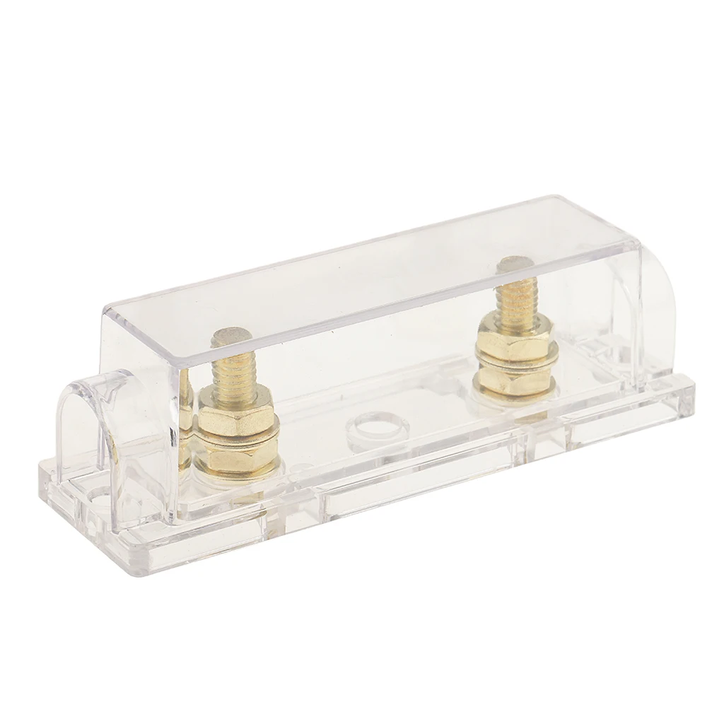 Universal Car Stereo Audio Inline ANL Holder 0 2 4 Gauge Fuse Holder Box