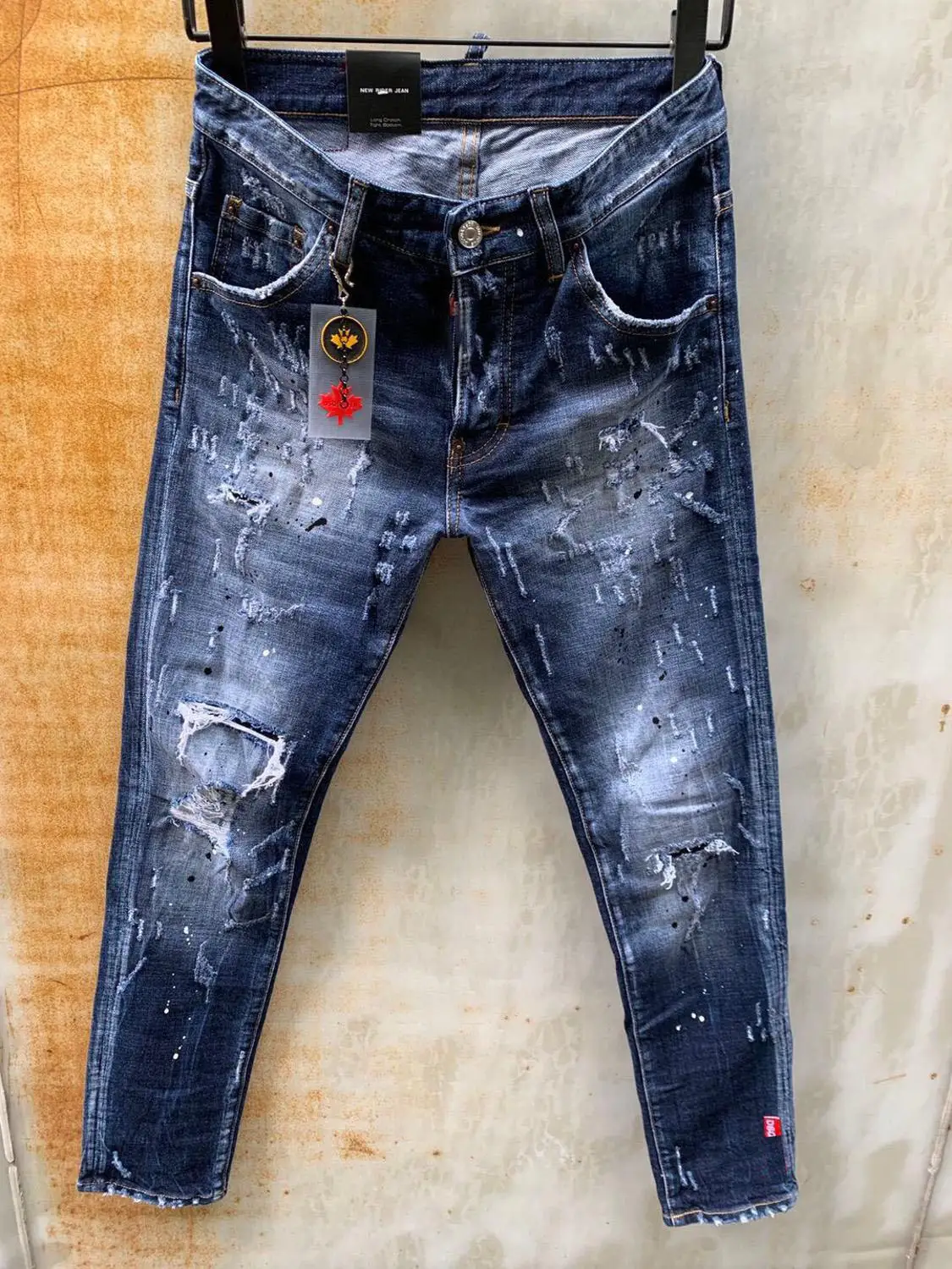 iCON brand Italy blue mens jeans pants 