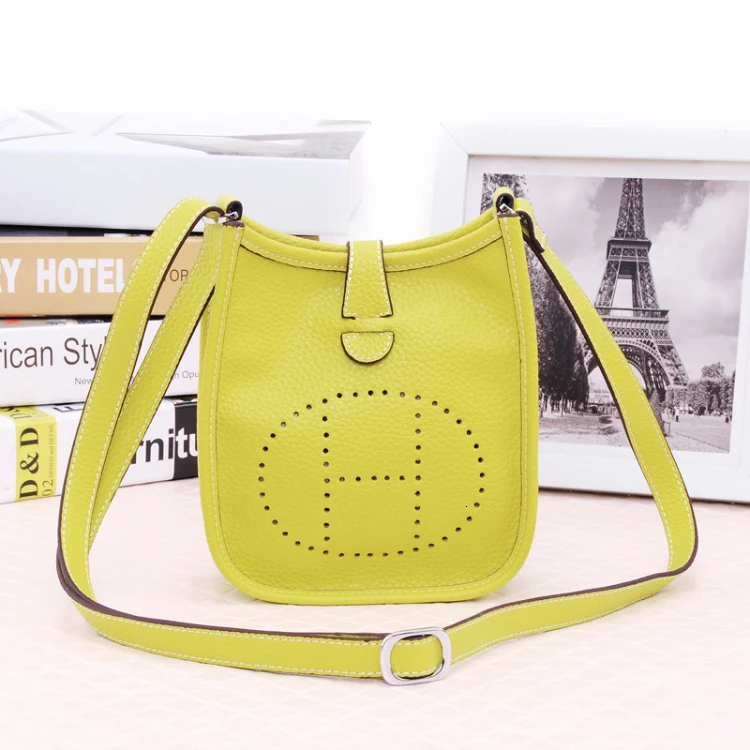 Роскошные женские сумки дизайнерские женские высокое качество сумка-мешок мягкая кожаная сумка на ремне Bolsos Sac основной Femme Bolsas - Цвет: Yellow
