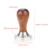 HiBREW 51mm/58mm Tamper Coffee powder handle 304 нержавеющая сталь и твердая древесина