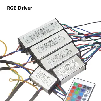 

RGB LED Driver 10W 20W 30W 50W 100W Power Supply Floodlight LED Driver Transformer IP66 Waterproof Adapter For LED RGB Lighting