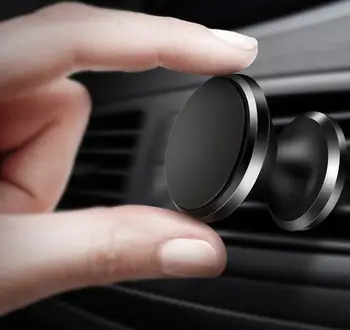 

100pcs/lot 360 Rotable Air Vent Magnetic Holder for Phone in Car GPS Navigation Universal Bracket Stand Magnet Car Phone Holder
