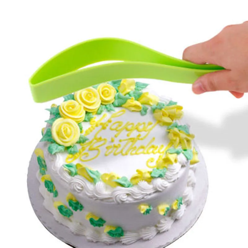 Cake Pie Slicer Sheet Guide Cutter Server Bread Slice Knife Kitchen Gadget kitchen accessories cooking tools good