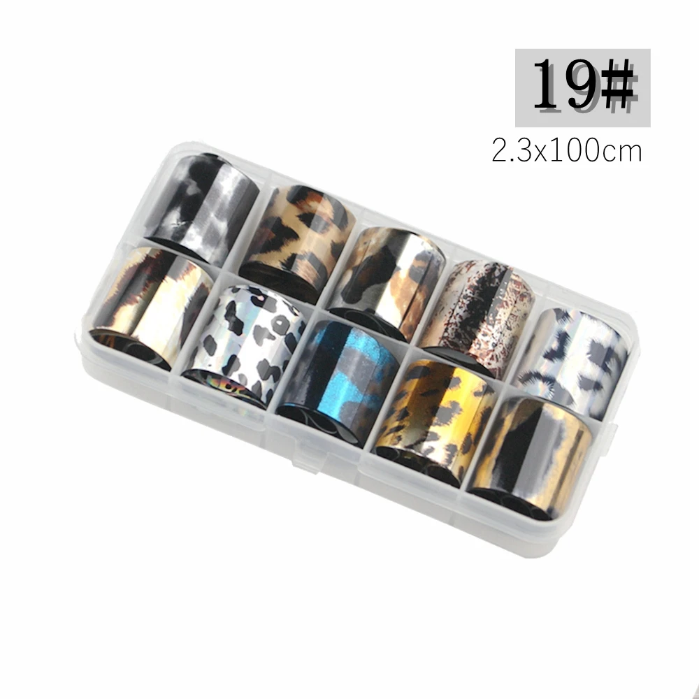 31 тип очарование ногтей Фольга s наклейки-лак металлический цвет Звездная бумага переводная Фольга Обертывания клейкие наклейки Дизайн ногтей украшения