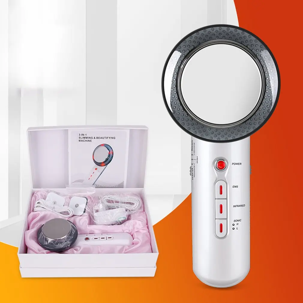 LED Photon Ultrasonic Lifting Face Lift Skin Cleaner Wrinkle Remover Anti Aging Ultrasound Facial Beauty Massager 4