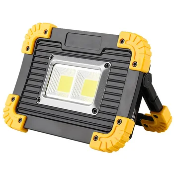 

Led Portable Spotlight Led Work Light Outdoor Light For Hunting Camping Led Lantern Flashlight With Battery