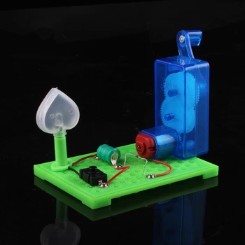 

Hand Generator set Kids DIY Model Physics Experiment Teaching Resources Sets