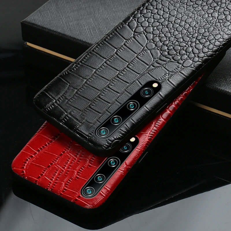 Чехол из натуральной кожи для xiaomi mi 10 pro 9 mi8 Max3 Mix3 Redmi Note 8 Pro note 7 360 противоударный |