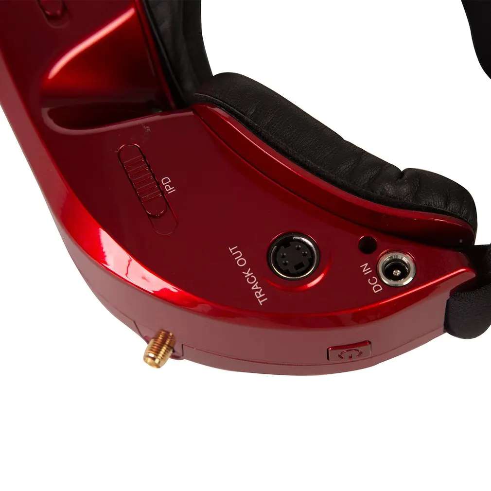 5,8 GHz 48CH разнообразие FPV очки поддержка HDMI отслеживание головы с вентилятором DVR фронтальная камера для радиоуправляемого дрона