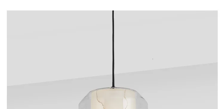 Modern Pendant Lights Kitchen Fixtures For Dining Room Home Hanging Lamp Gold Glass Ball Restaurant Decor Lighting Lustre