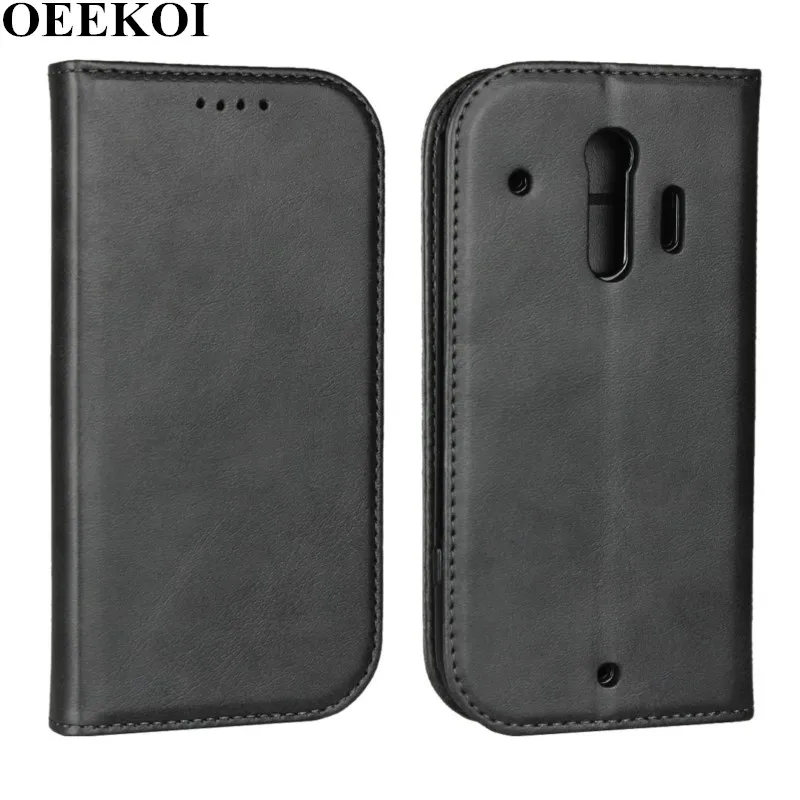 OEEKOI телячья полоса Магнитный защелкивающийся кошелек кожаный чехол для стрелки Fujitsu RX/Arrows U 801FJ/Be3 F-02L/F-01L