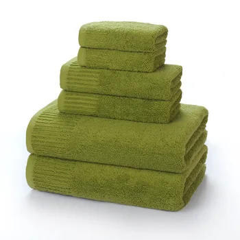 

3 Pcs/Set Bath Towel Set Luxury Cotton Hand Towel Absorbent Bathroom Face Towel Sets for Adults Home Hotel Supplies