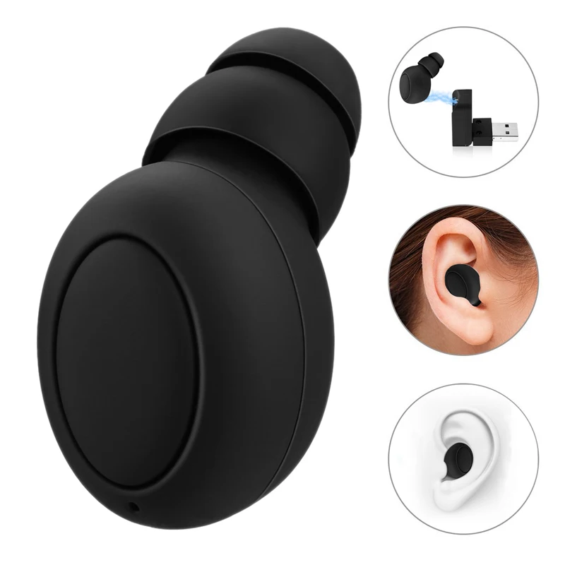 Bluetooth наушники мини одиночные беспроводные наушники Магнитная Зарядка спортивные наушники с USB зарядное устройство для Xiaomi