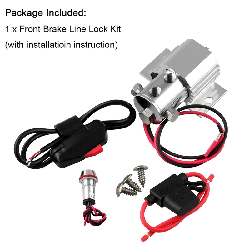 

Car Brake Line Lock Roll Control Electric Kit Line Lock Universal for Ford for Mustang