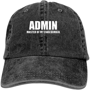 

HSZRF Baseball Cap-Admin Master of My Own DomainCowboy Hats for Mens Women Dad,Sports Baseball Caps