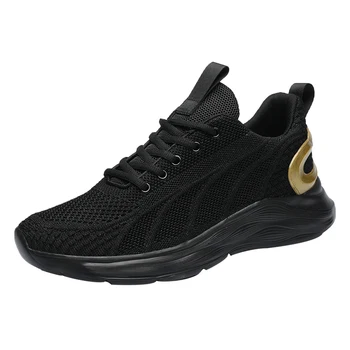 

Breathable Light Lace-Up Sneakers Men Fashion Outdoor Walking Men Casual Shoes Summer Comfortable Non-slip Men Sneakers