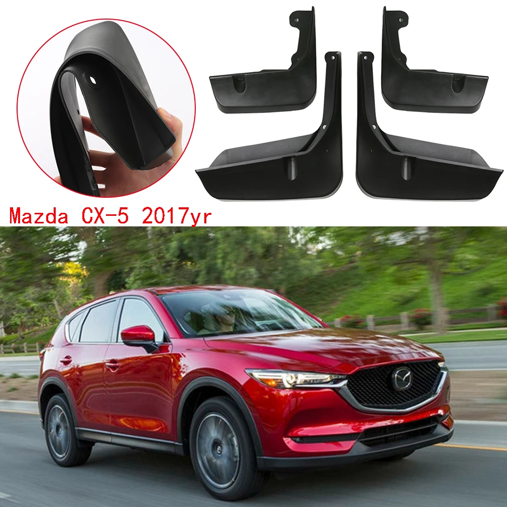 Для Mazda CX-5 года Брызговики Автомобильные Брызговики щитки Брызговики Передняя тыльная грязь Щитки крыла вспышки
