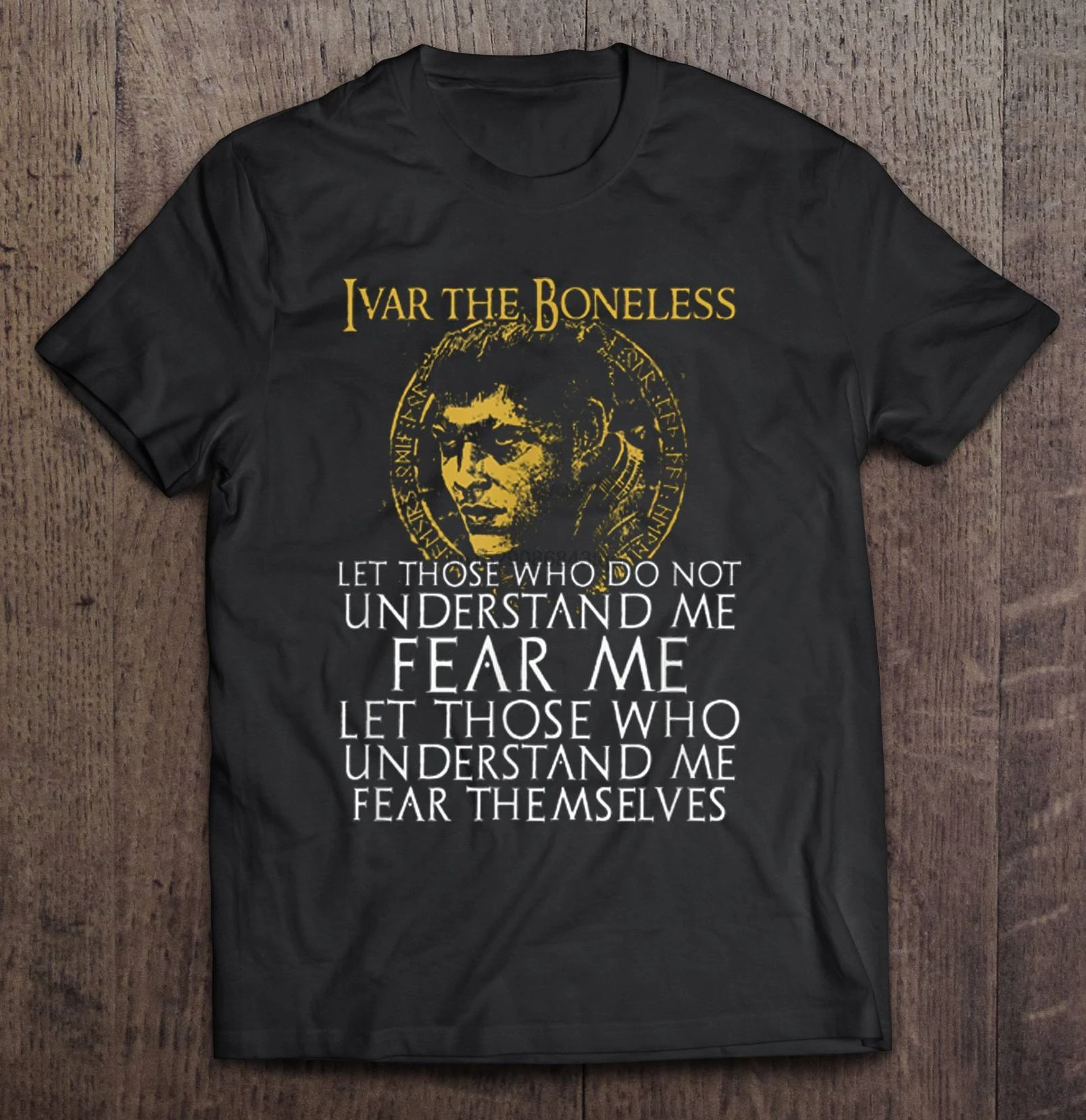 Мужская смешная футболка модная Ivar The Boneless пусть те кто не поймет меня боятся