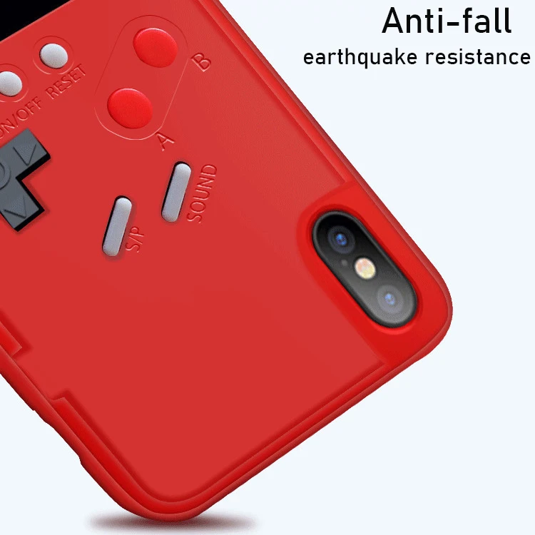 Ретро игровой чехол для Iphone 11 Pro Xs 10 Max Xr 7 8 Plus цветной дисплей Gameboy чехол для телефона для huawei P20 P30 Obudowy Na Telefon