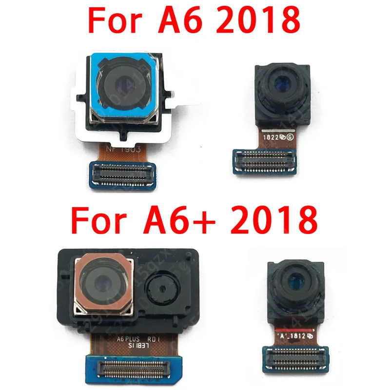 Оригинальная фронтальная задняя камера для Samsung Galaxy A6 Plus 2018 A600 A605 основной