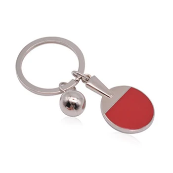 

Sport Ping Pong Table Tennis Ball Badminton Keychain Key Chain Keyring Key Ring Souvenir Gift