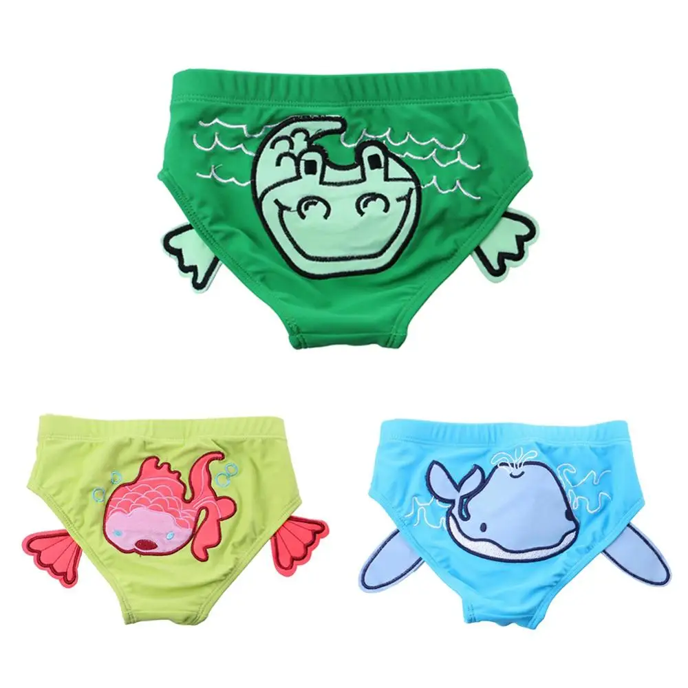 

Baby Swimwear Swim Diapers Cartoon Briefs Print Children's Swimming Trunks Newborn Kids Swimsuits Bathing Swimming Suit