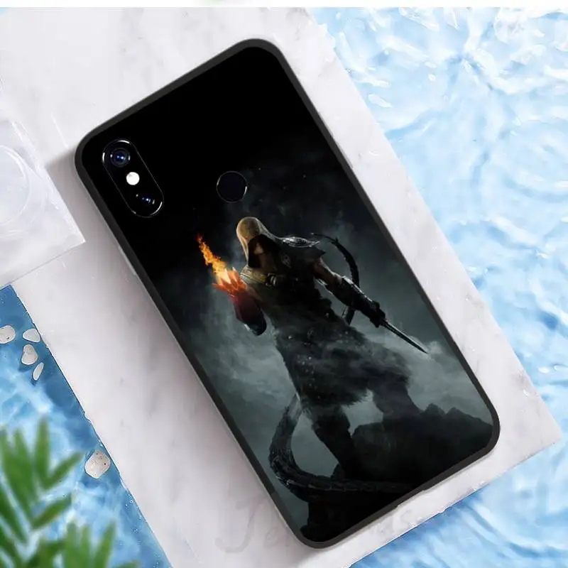 The Elder Scrolls V Skyrim Phone Case For Xiaomi Redmi 7 8 9t a3 9se k20 mi8 max3 lite 9 note 9s 10 pro xiaomi leather case charging