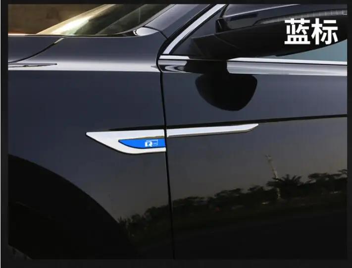 Листовая доска боковой маркер подходит только для 19 новых VW Passat retrofits, из нержавеющей стали специальный Декор