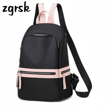 

Ladies Backpack Schoolbag Backpack School Rucksack Bags Korean Style Black Fashion Teenage Backpacks For Girls Back Pack Plecak