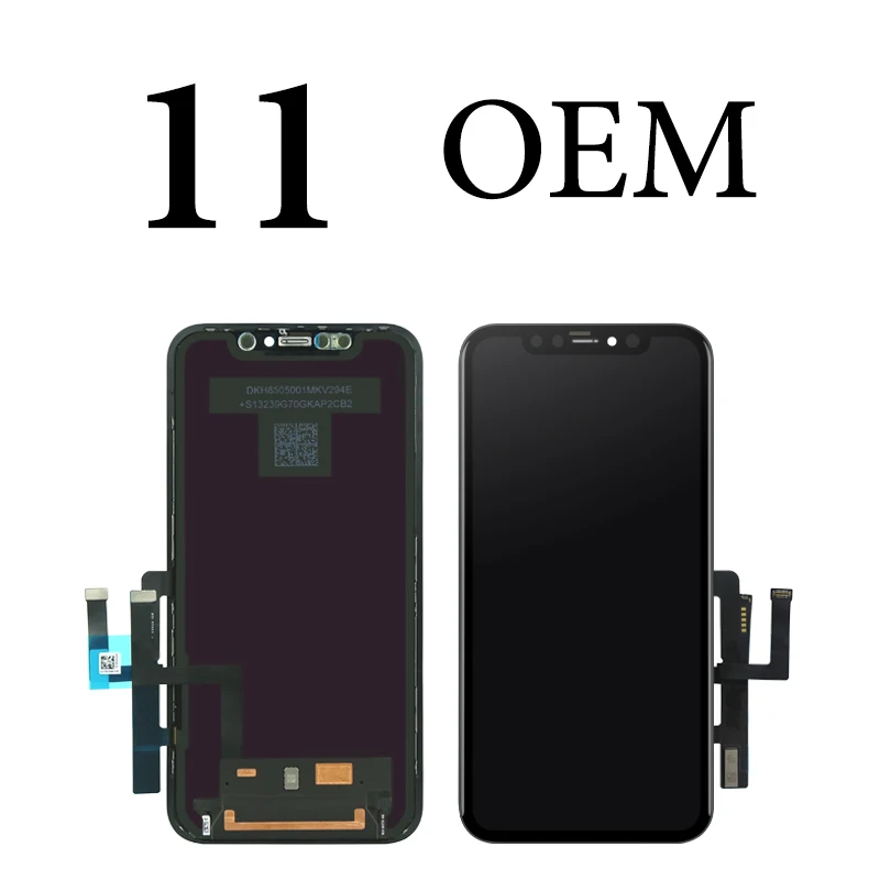 For iPhone 11 OEM Для iPhone 11 ЖК-дисплей для оригинального мобильного телефона экран дигитайзер для iPhone 11 Pro Max ЖК для iPhone X сборка с инструментами - Цвет: For iPhone 11 OEM