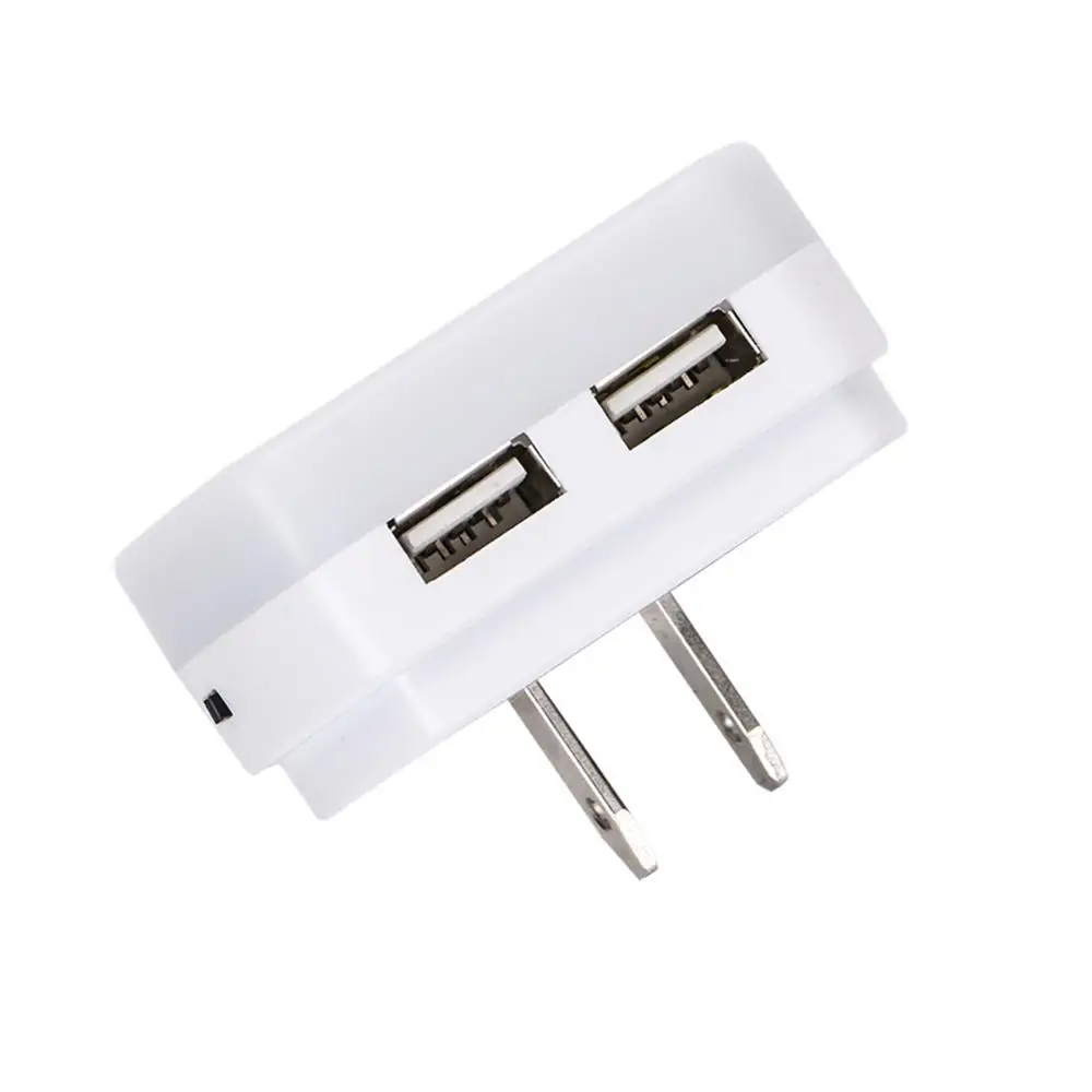 LED Night Light Dusk to Dawn Sensor Lamp with Dual USB Charging Port Baby Nursely Sensor Wall Lamp For Kids Adults Bedroom LED Night Light Dusk to Dawn Sensor Lamp with Dual USB Charging Port Baby Nursely Sensor Wall Lamp For Kids Adults Bedroom