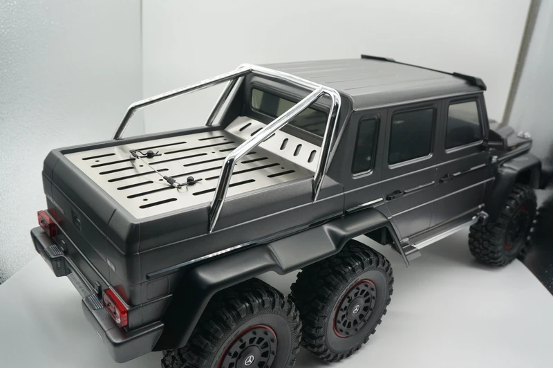 Пластина багажника из нержавеющей стали для TRAXXAS TRX6 G63 6X6 rc автомобиль игрушка