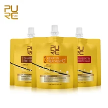 Кератиновый шампунь для лечения волос без фомалина без раздражения без дыма ремонт и выпрямление волос Кератиновое лечение