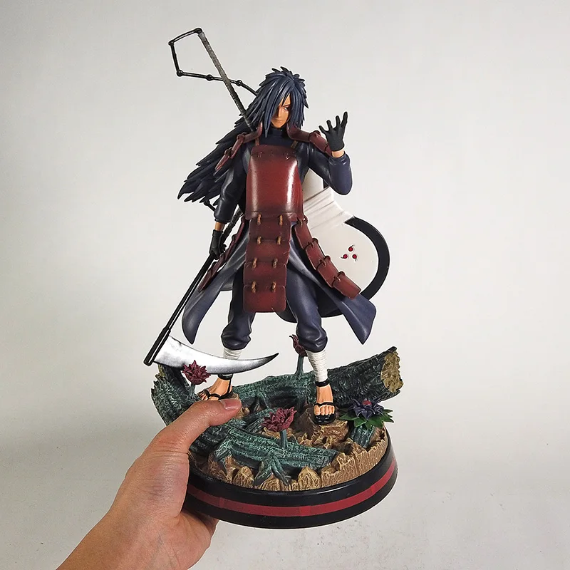 Наруто Шипуден Учиха Мадара гунбай учива Ver. Статуя ПВХ фигурка Коллекционная